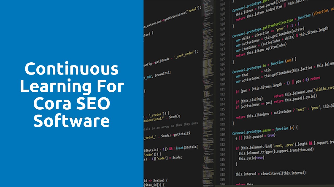 Continuous Learning for Cora SEO Software