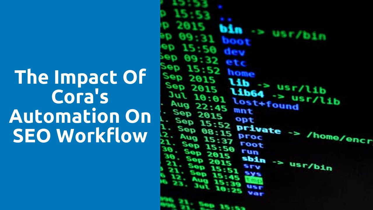 The Impact of Cora’s Automation on SEO Workflow